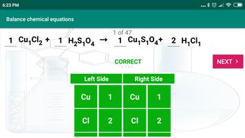 Balance Chemical Equation capture d'écran 2