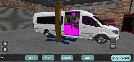 Simulateur de minibus capture d'écran 1