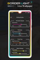 Borderlight Live Wallpaper : Edge Lighting Ekran Görüntüsü 1