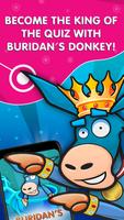 Buridan’s Donkey: Famous-people trivia quizzes Affiche