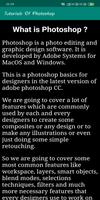 Tutorials Of Photoshop 截图 1