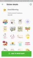Stickers Collection Pack:WA Stickers 截图 3