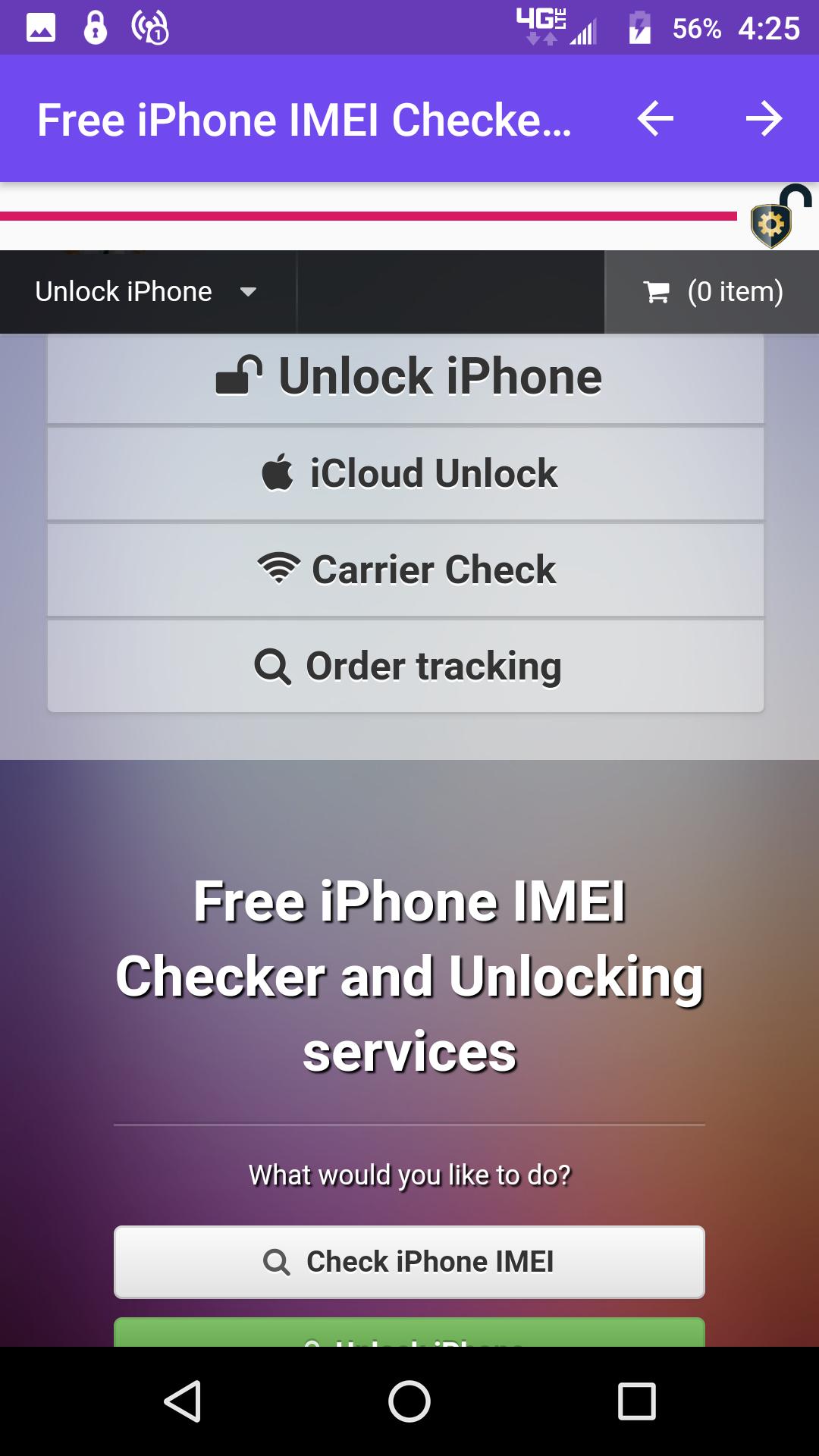Unlock IMEI. Fire unlock