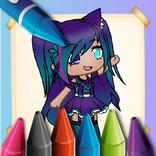 Gacha Life Coloring Book