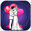 Romantic stickers