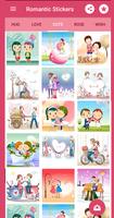 Romantic stickers स्क्रीनशॉट 1