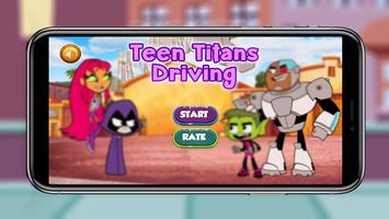 Teen Titans Driving Game poster