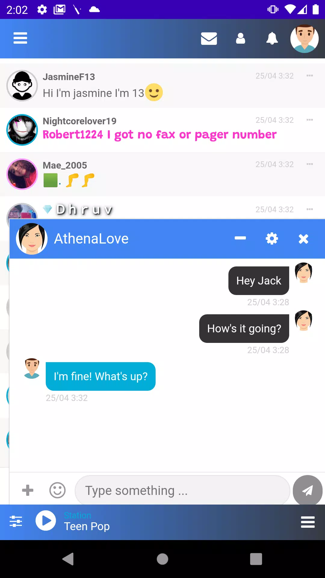 Avenzue chat Free Chat