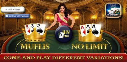 Teen Patti Hot - 3Patti Poker Card Game screenshot 1