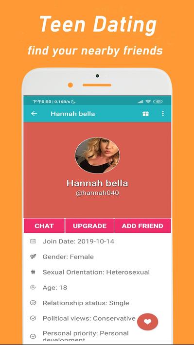 Teens Woo - US Teen dating app for young peopleapp截图
