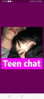 Teens chat online plakat
