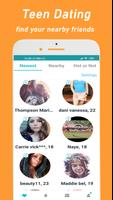 Teen Woo - France App pour adolescents à proxim Affiche