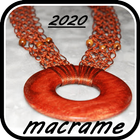 Apprenez à tricoter le macramé. Noeuds de macramé icône