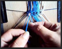 Learn to knit macrame. Macrame knots screenshot 1