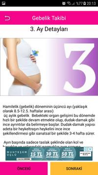 Gebelik Hamilelik Takibi Ekran Görüntüsü 3