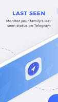 LastSeen on Telegram الملصق