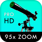 Telescope 95x Zoomer : HD Camera आइकन