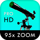 Telescope 95x Zoomer : HD Camera アイコン