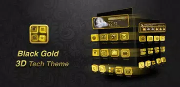 Black Gold 3D for Samsung