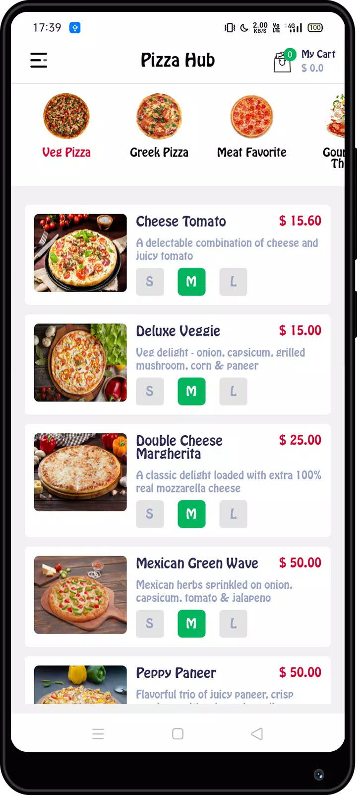 Pizano pizza delivery app APK pour Android Télécharger