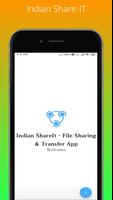 Indian ShareIt - File Sharing & Transfer App پوسٹر