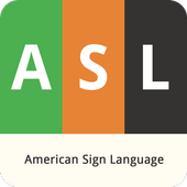 ASL American Sign Language 圖標