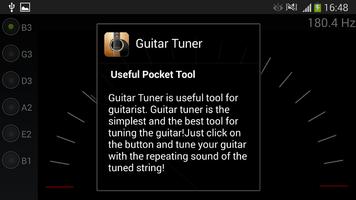 Guitar Tuner capture d'écran 3