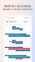 Daily planner: shared calendar स्क्रीनशॉट 1