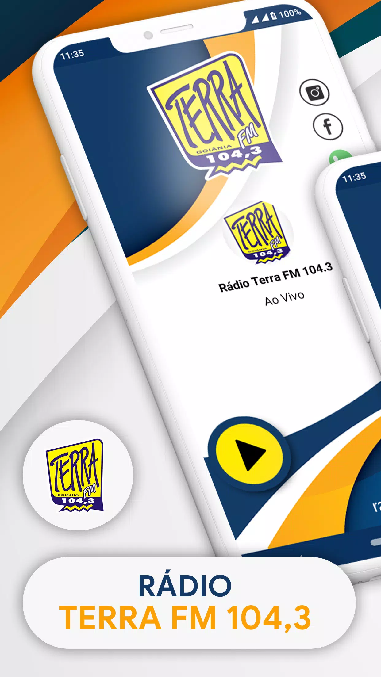 Download do APK de Rádio Terra FM 104.3 para Android