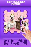 Hexa World Jigsaw-Puzzle Quest Plakat