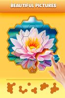 Hexa World Jigsaw-Puzzle Quest captura de pantalla 2