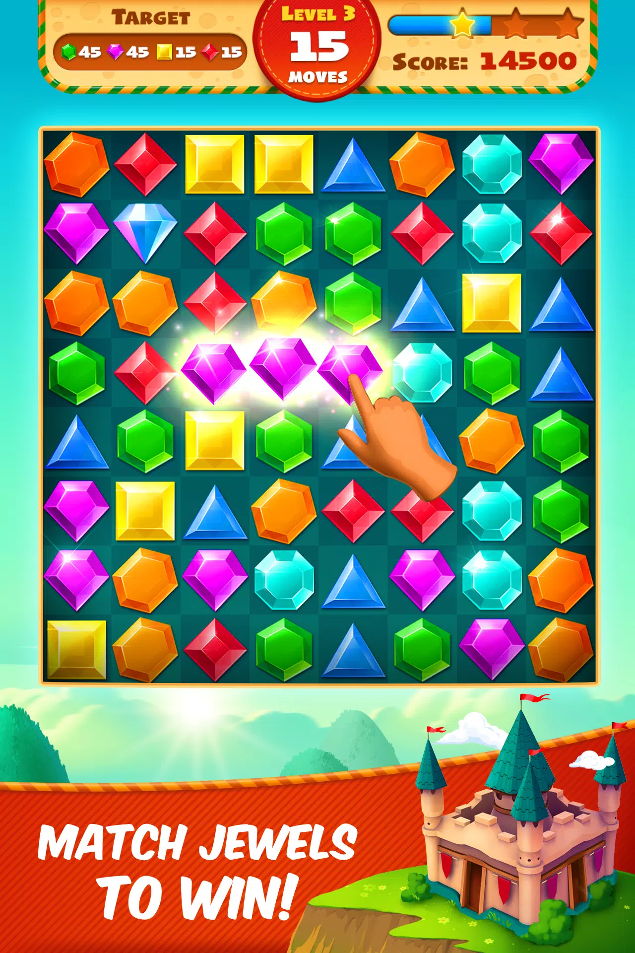 Jewels Planet - Match 3 Puzzle Game APK para Android - Download