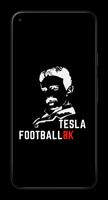 Tesla Football 8K Affiche