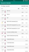 Economic Calendar Ekran Görüntüsü 1