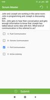 Agile Scrum Master Exam تصوير الشاشة 2