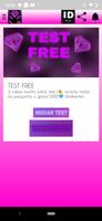 Test Free - GANA DIAMANTES Plakat