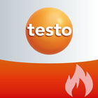 testo Combustion أيقونة