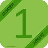 Arabic Number - 123 - Counting icono