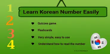 Korean Number 123 Counting