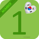 Korean Number 123 Counting-icoon