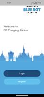 EV Station Pluz Blue Dot Affiche