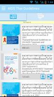 AIDS Thai Guidelines capture d'écran 2