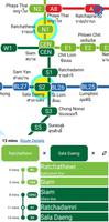 Bangkok MRT BTS ARL Map ภาพหน้าจอ 1