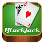 black jack 21 cartes icône