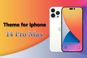 Theme for 14 Pro Max Phone โปสเตอร์