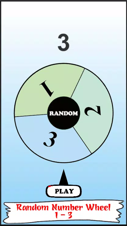 Number Picker Wheel - Pick Random Number by Spinning