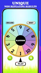 Zufallszahlengenerator-Rad XAPK Herunterladen