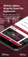 Arkansas Razorbacks Keyboard screenshot 3