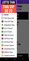 Lotto Thai: Thai VIP 3D2D Tips Affiche