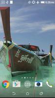 Thai boats live wallpaper Screenshot 1